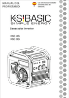 Generador Inversor KSB 36i, KSB 38i