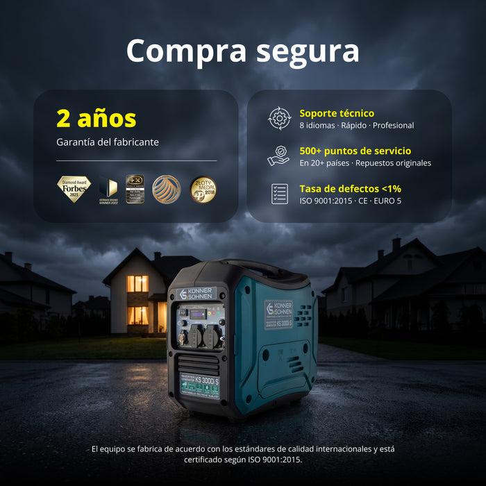 Generador inverter KS 3000i S