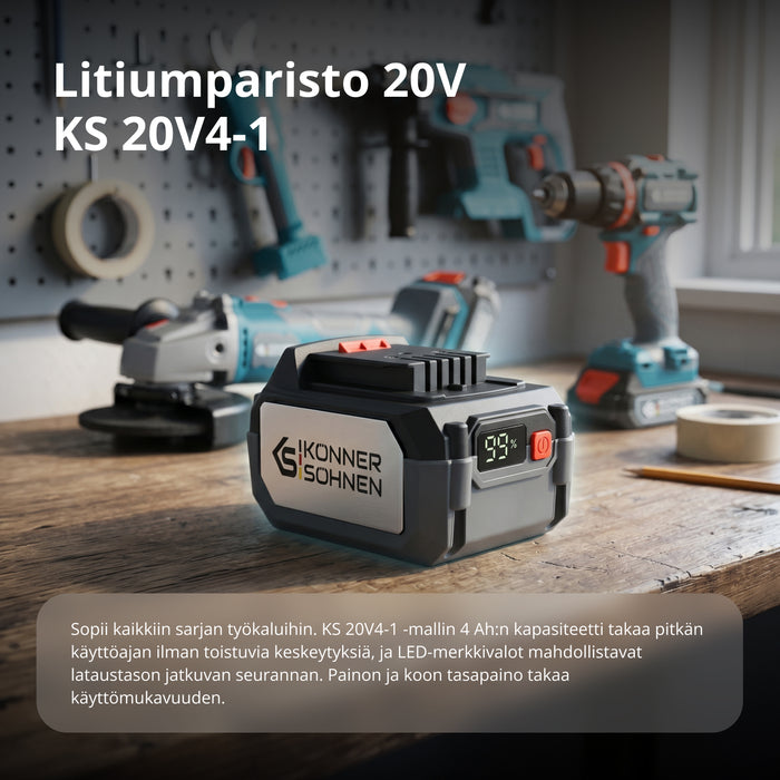 Aloituspakkaus KS 20V4-1-DUAL