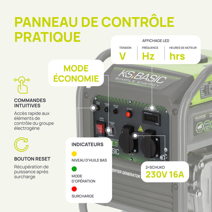 Groupe électrogène Inverter KSB 38i 