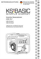 Generador Inverter KSB 35i