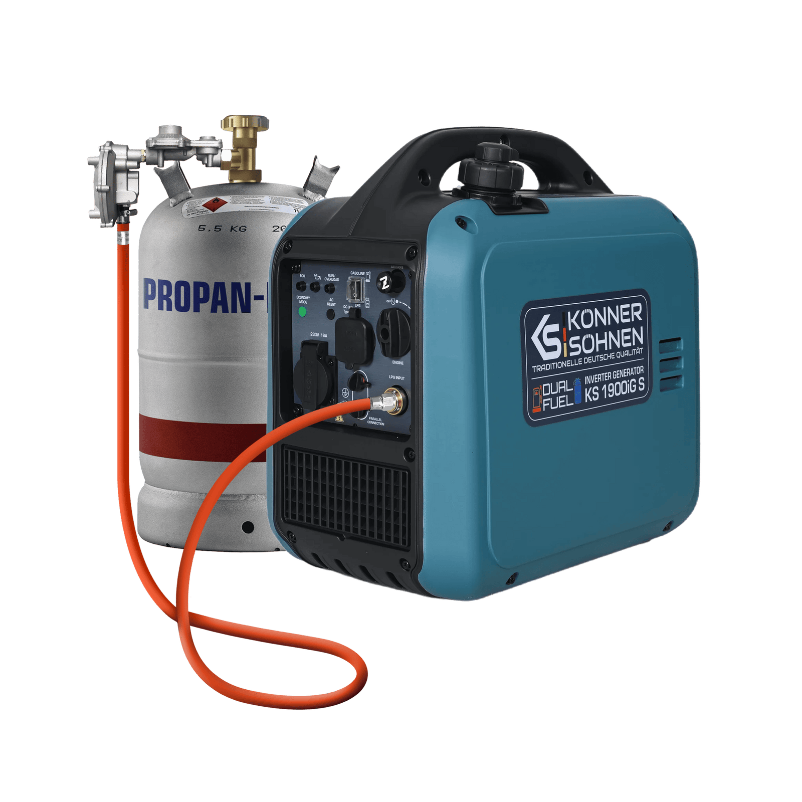 Invertergenerator (LPG/benzin) KS 1900iG S