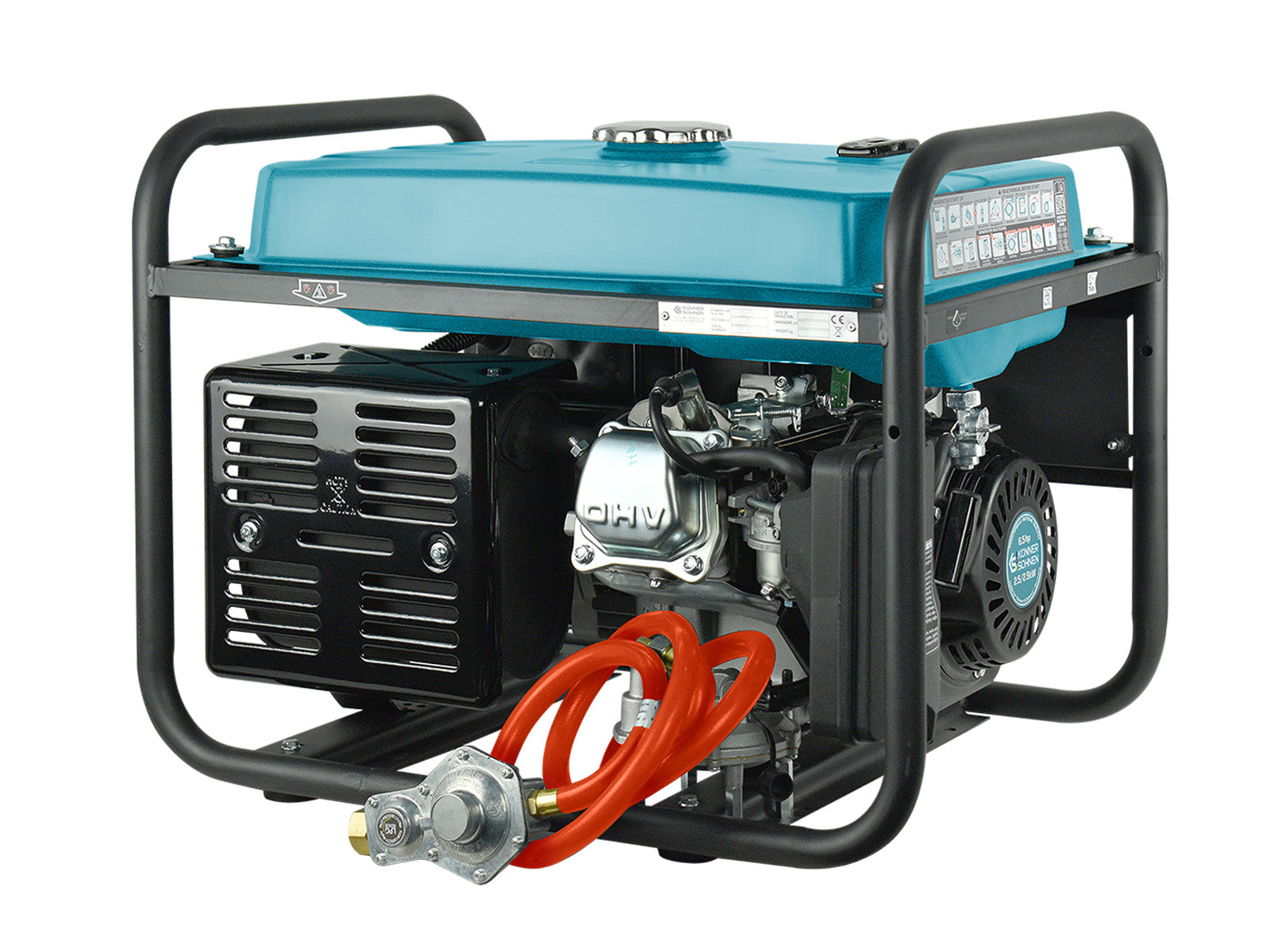 Generador híbrido de gasolina y gas "Könner & Söhnen" KS 2900G