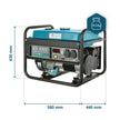 Benzin-Generator "Könner & Söhnen" KS 3000 thumbnail
