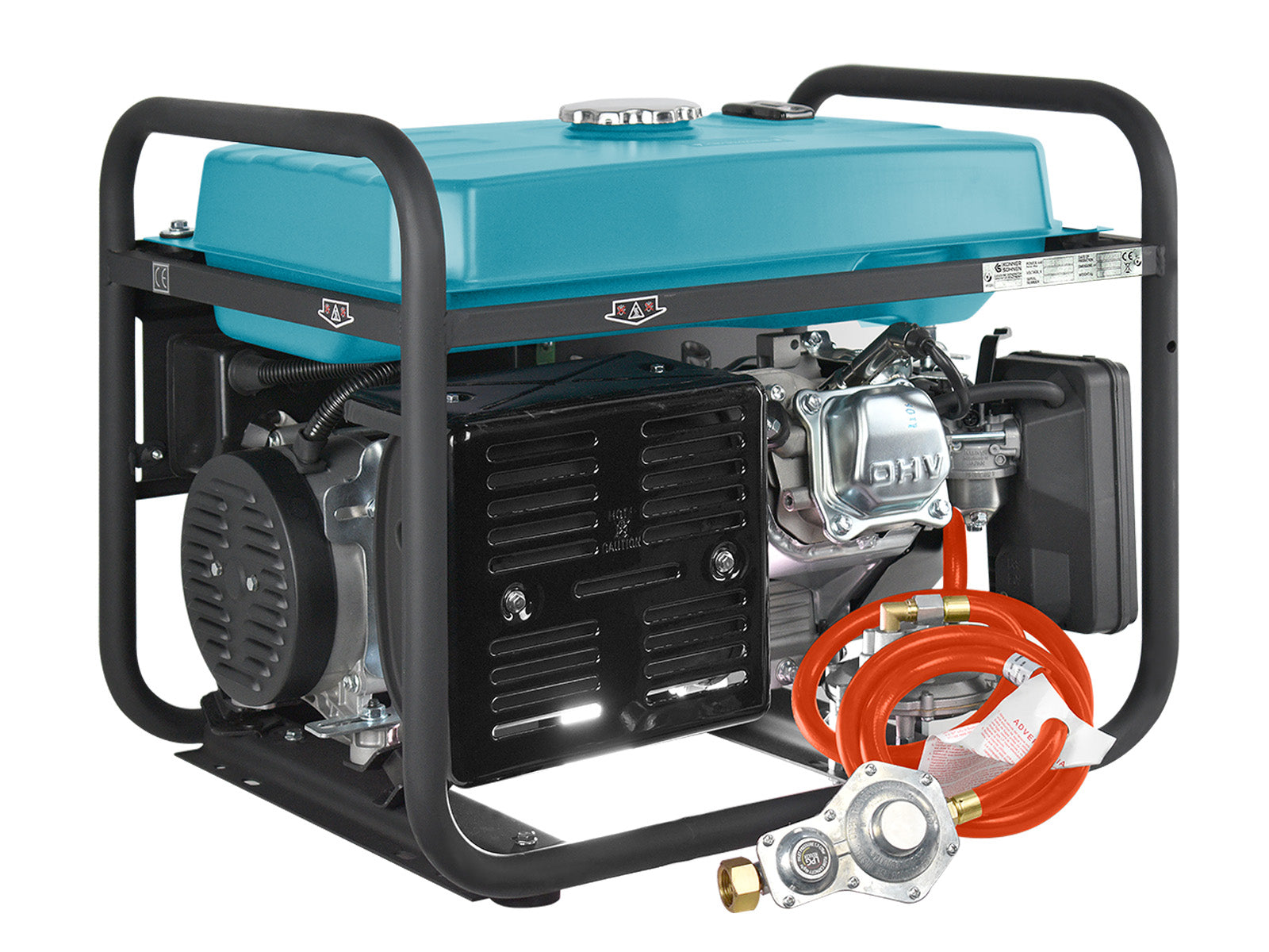 LPG/benzínový generátor „Könner & Söhnen“ KS 5000E G