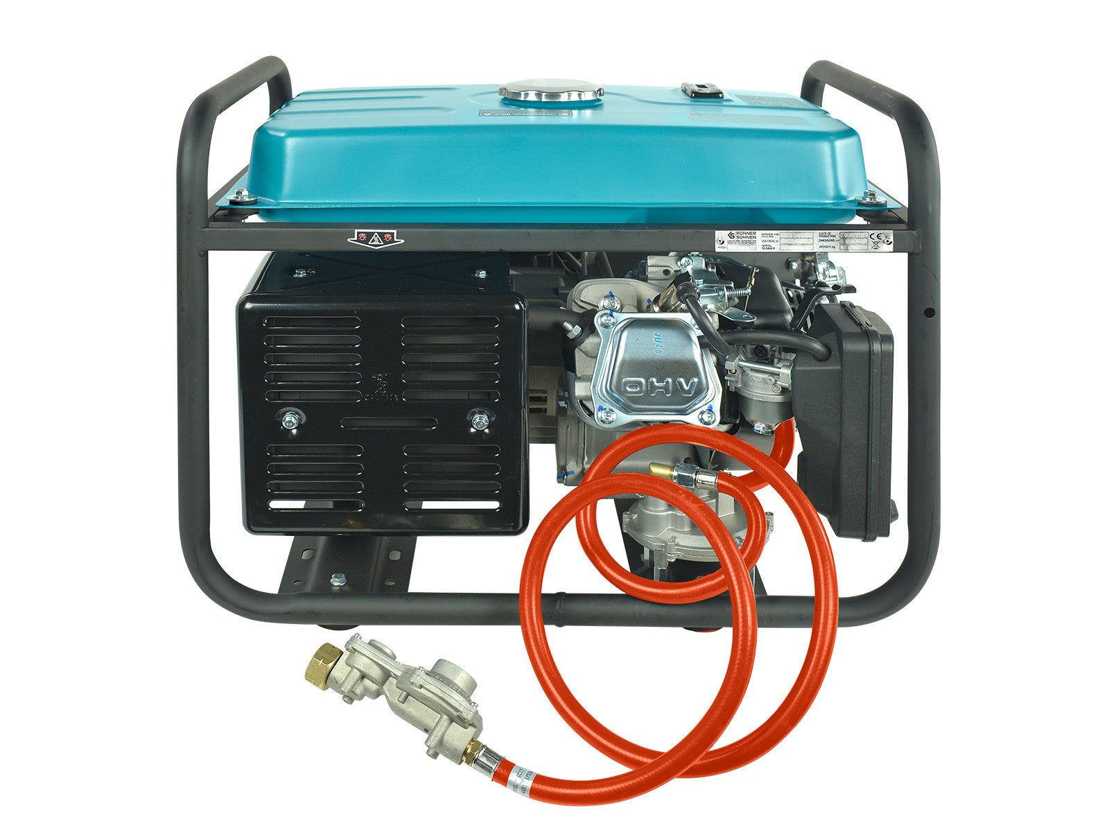 LPG/benzínový generátor „Könner & Söhnen“ KS 7000E G