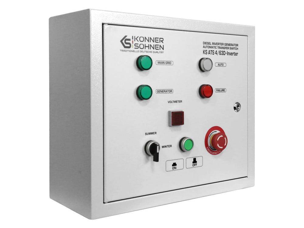Conmutador de transferencia automática KS ATS 4/63D-Inverter