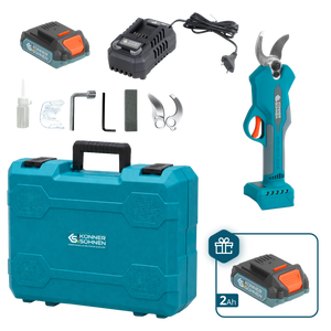Акумулаторна електрическа ножица за подрязване KS CPS20V-32 CASE PLUS