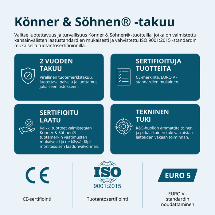 Invertterigeneraattori KS 3000i S