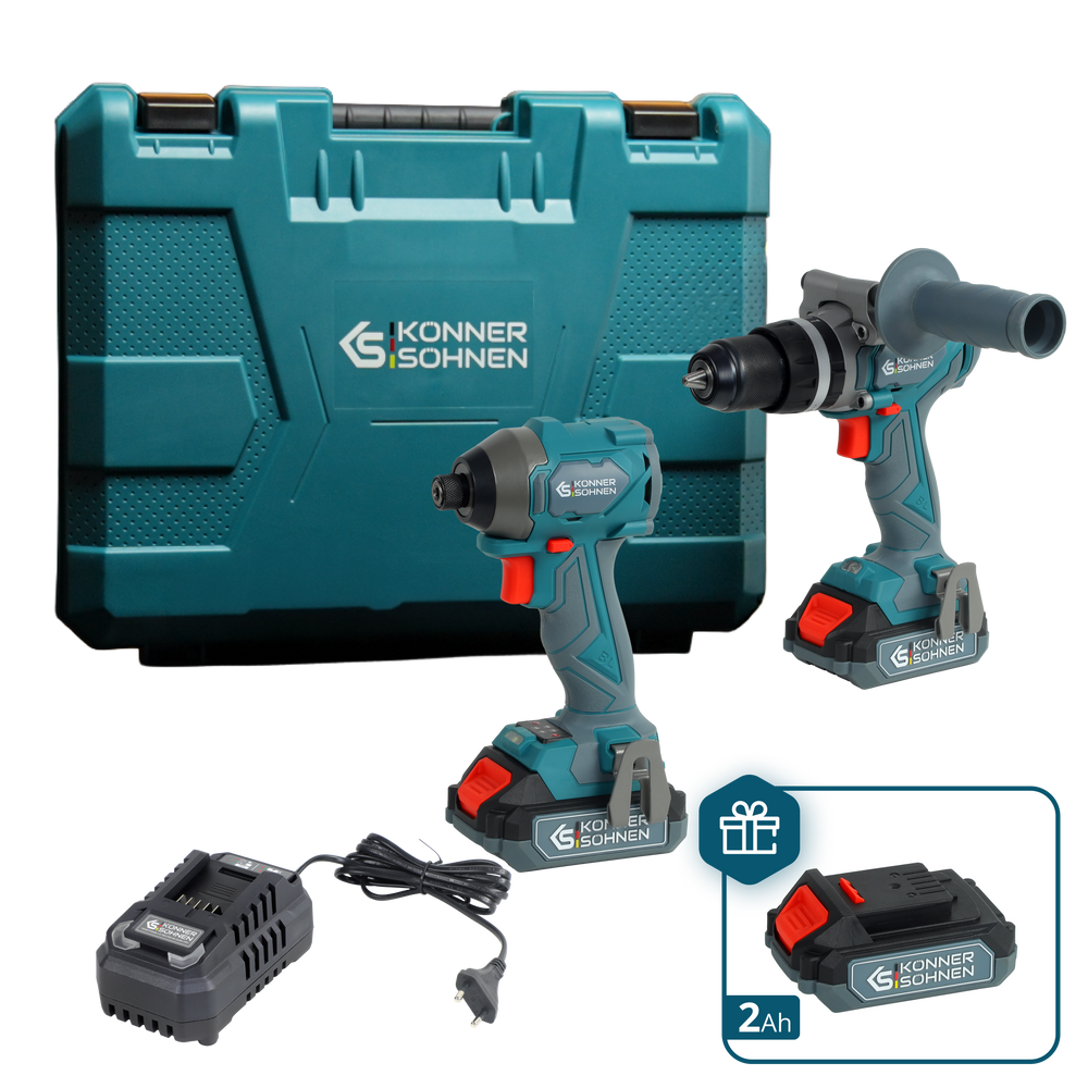Snoerloze Master Set 2in1 KS IDISD 20V SET 2 PLUS