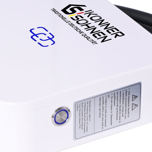 Pulsante di controllo della carica con indicatore LED