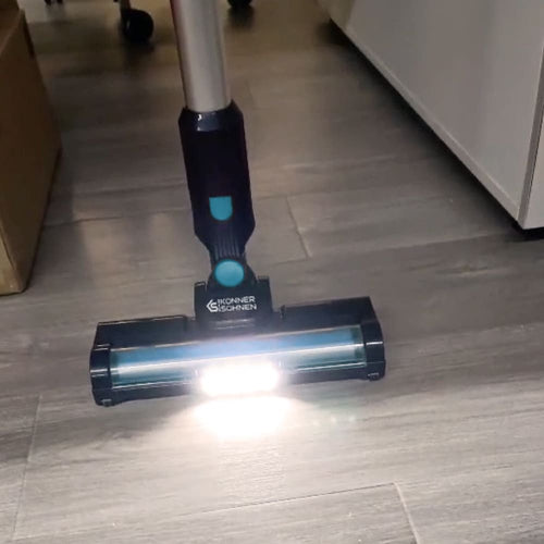 Lampe på den elektriske børste