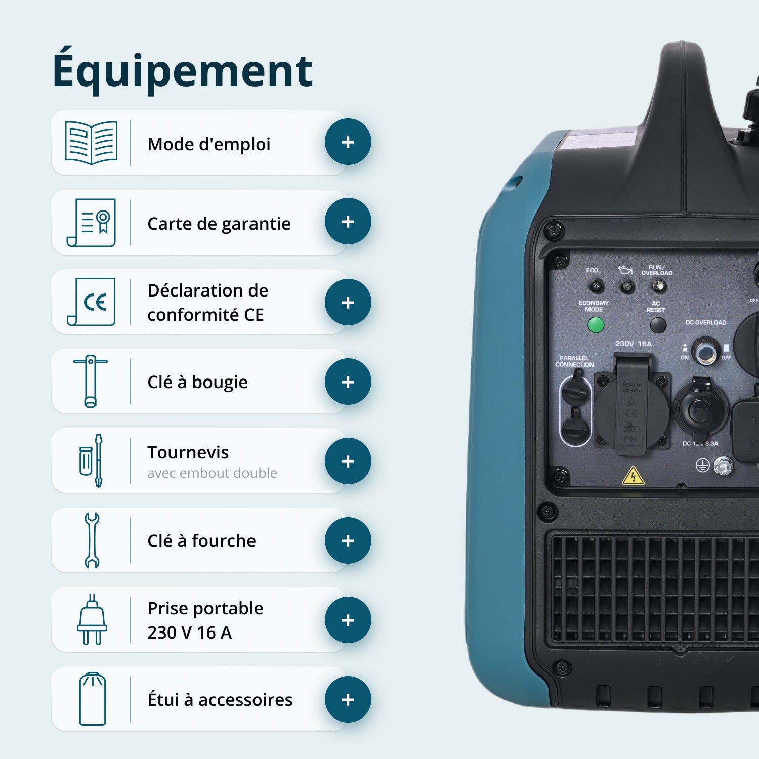 Groupe électrogène Inverter KS 1900i S 