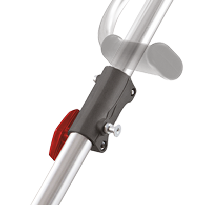 Barra desmontable resistente con conector de aluminio