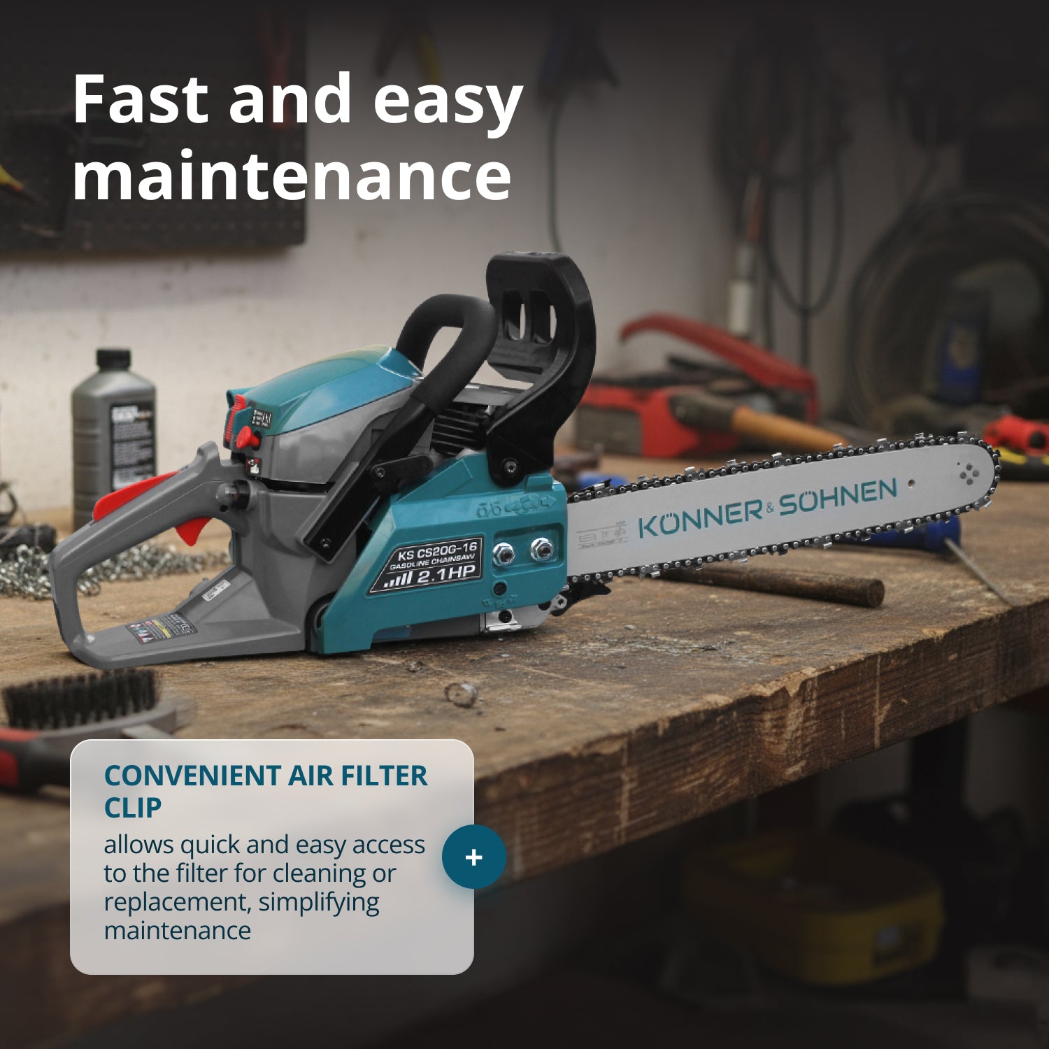 Gasoline Chainsaw KS CS20G-16