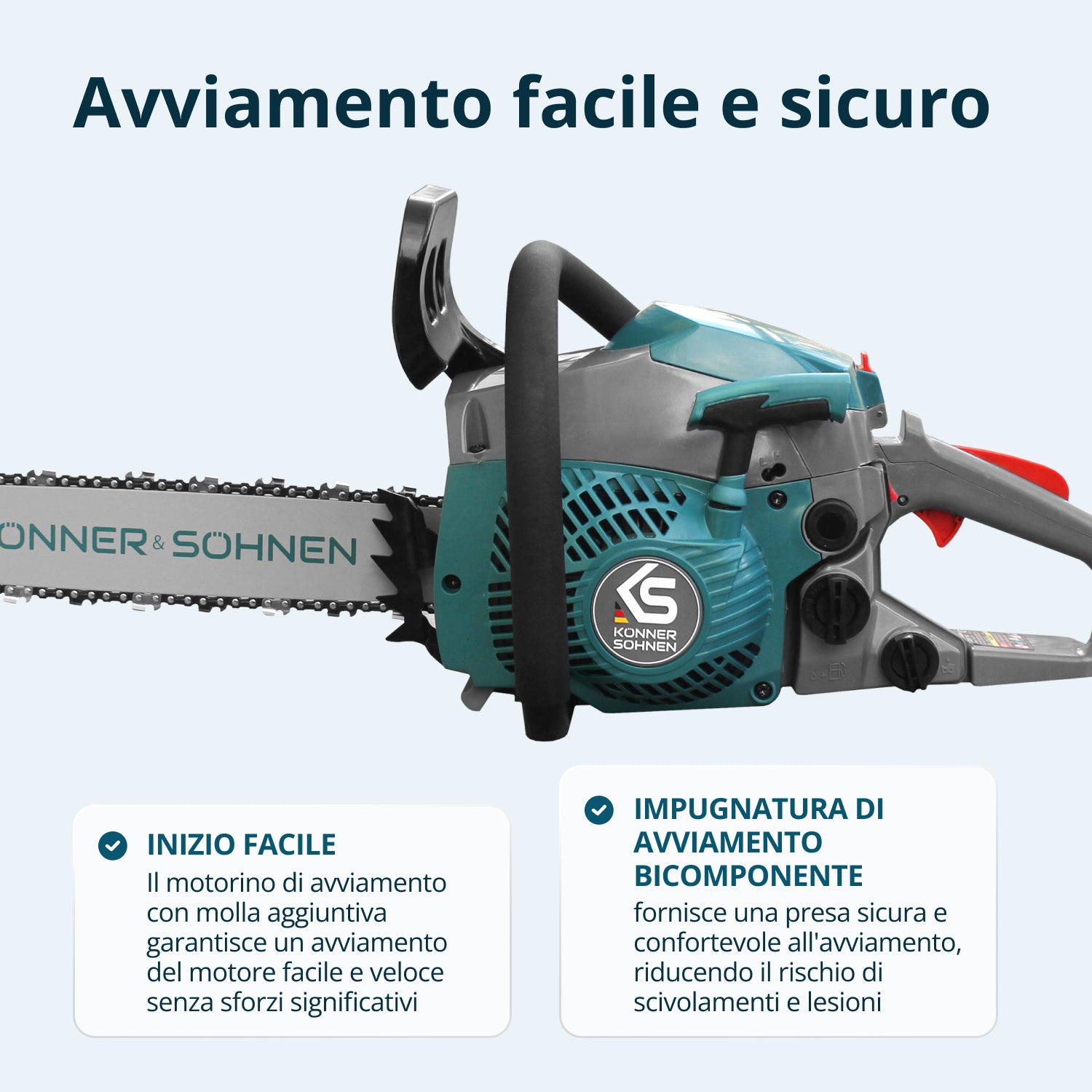 Motosega a Benzina KS CS20G-16