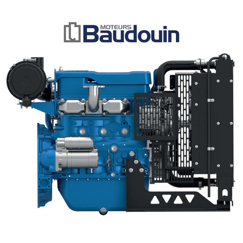 НИЗЬКОШВИДКІСНИЙ ДВИГУН BAUDOUIN