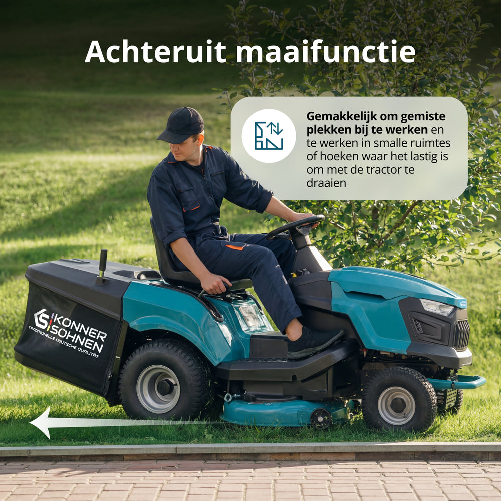 Benzine Tractor Grasmaaier KS 98TMG-H