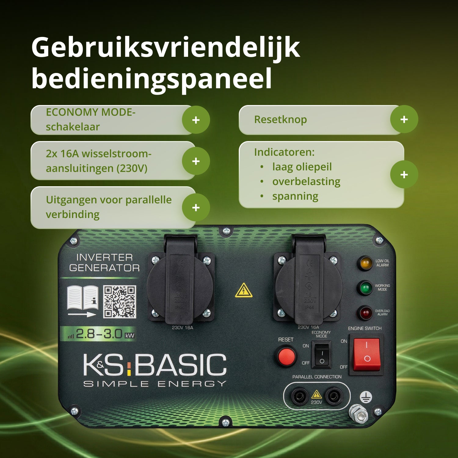 Invertergenerator KSB 28i