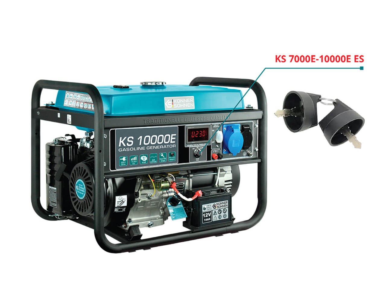 Заміна ключів KS 7000E-10000E ES