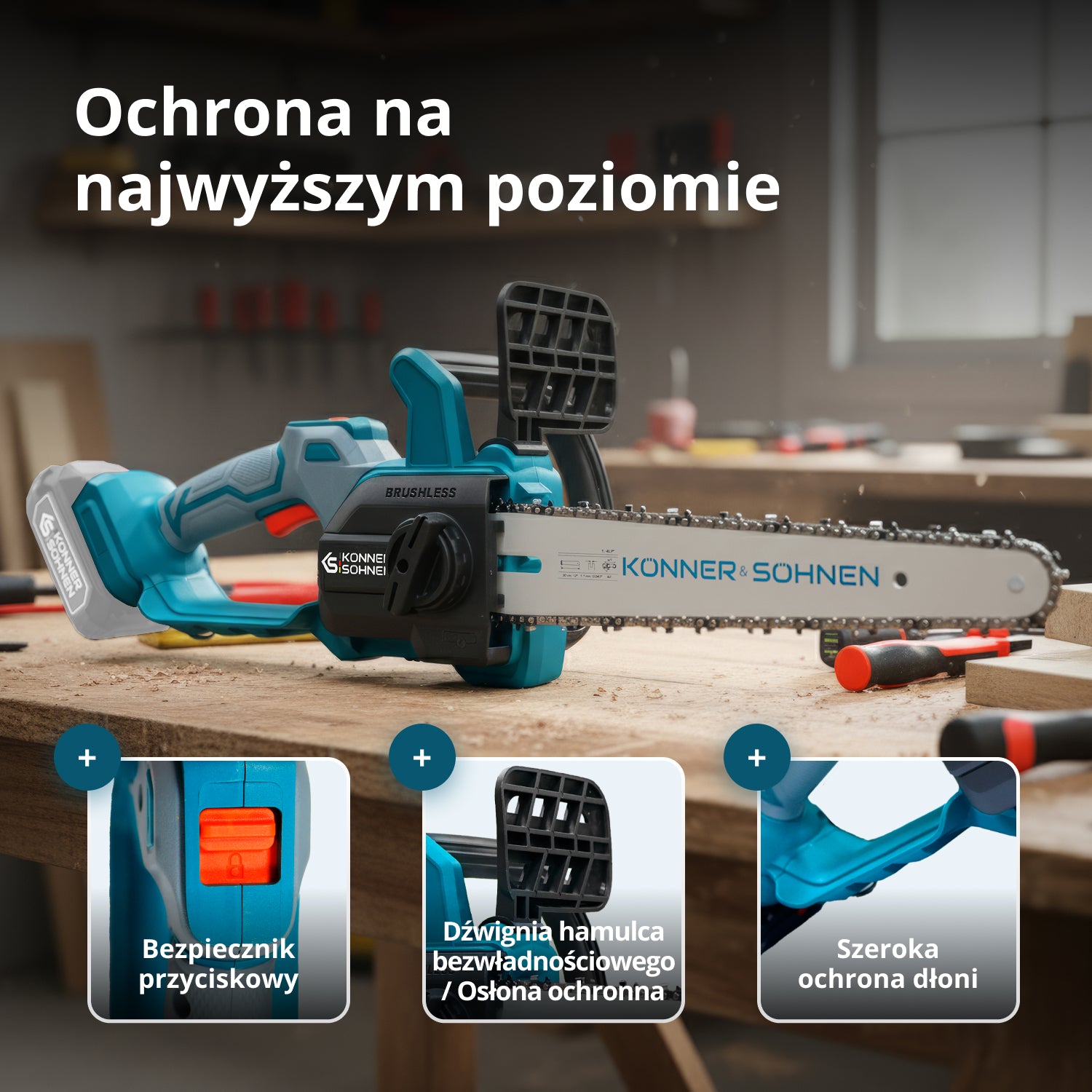 Piła akumulatorowa KS MCS20V-12 SET