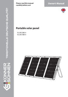 Prenosivi solarni panel KS SP120W-4, KS SP210W-4