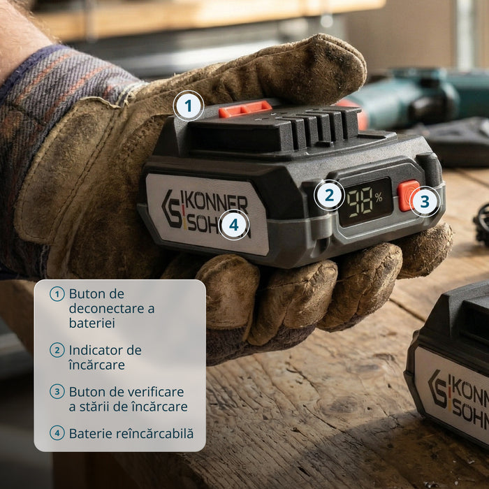 Acumulator Li-Ion 20V KS 20V2-1