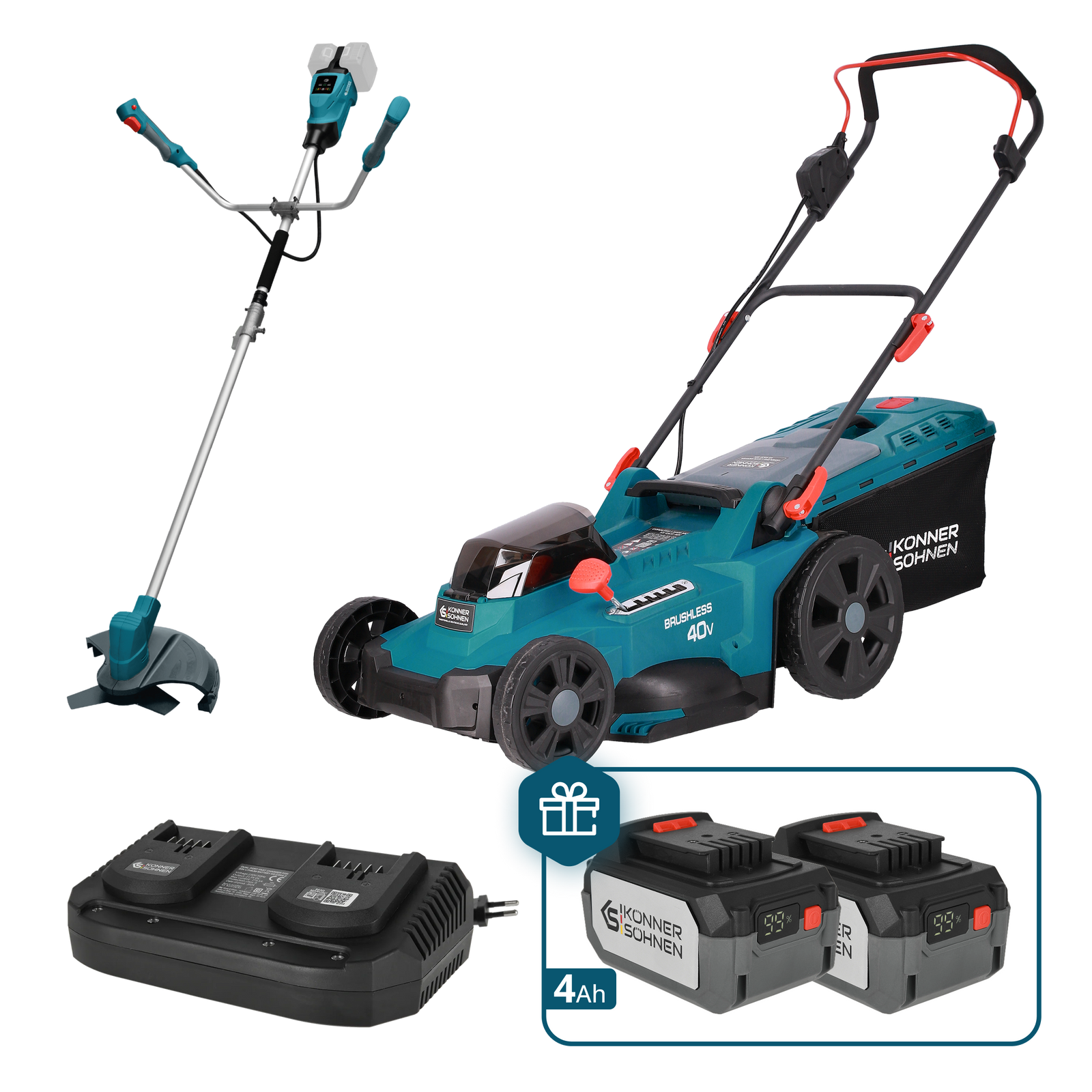 Akciós Fűápoló Készlet KS 43LM-BCT40V-SET