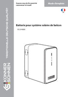 Batterie pour système solaire de balcon KS 2240BSB