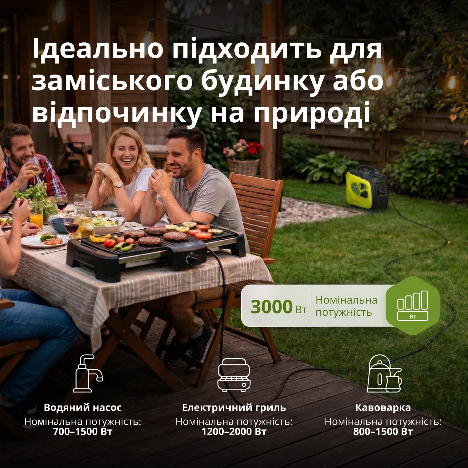 Інверторний бензиновий генератор KSB 33i S