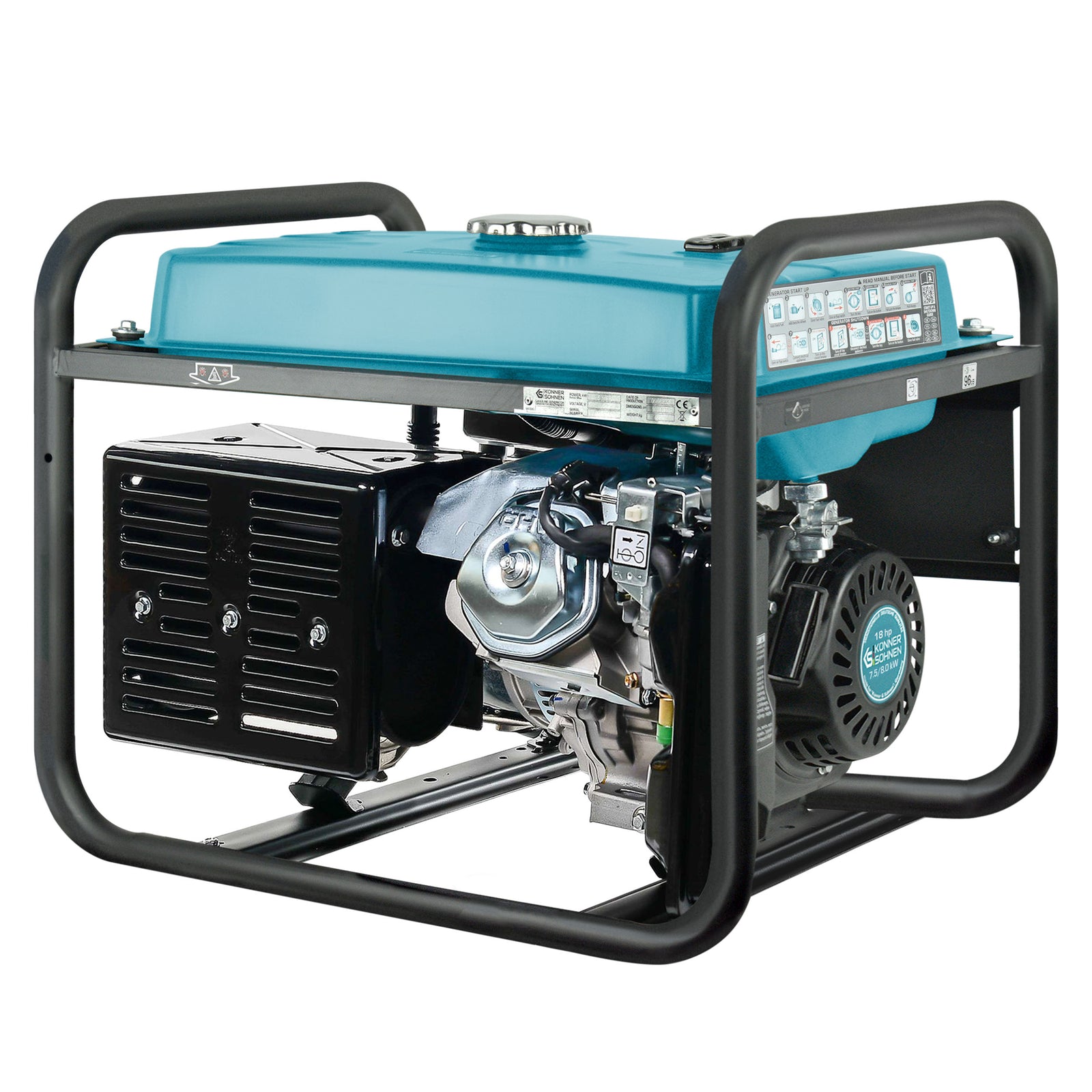 Generador de gasolina "Könner & Söhnen" KS 10000E 1/3