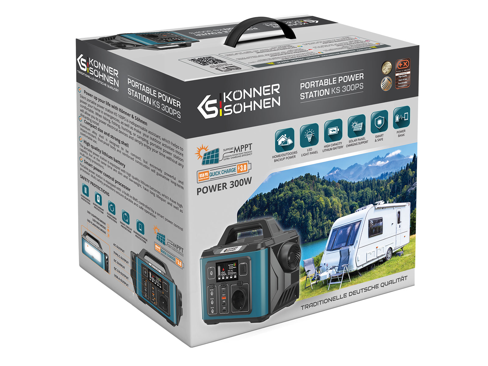 Tragbare Powerstation KS 300PS