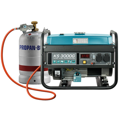 Groupe électrogène à essence/gaz "Könner & Söhnen" KS 3000G
