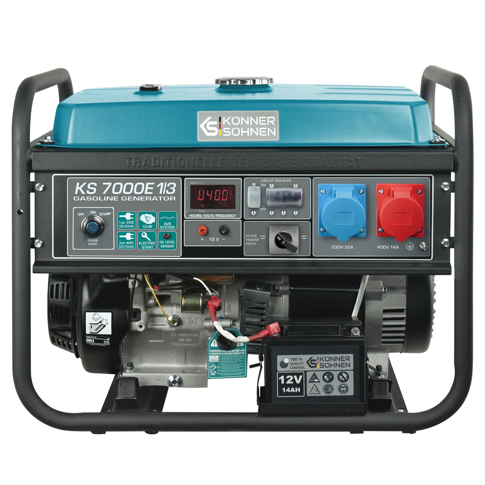 Generator pe benzină „Könner & Söhnen” KS 7000E 1/3