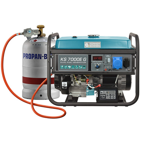 LPG/bensingenerator "Könner & Söhnen" KS 7000G