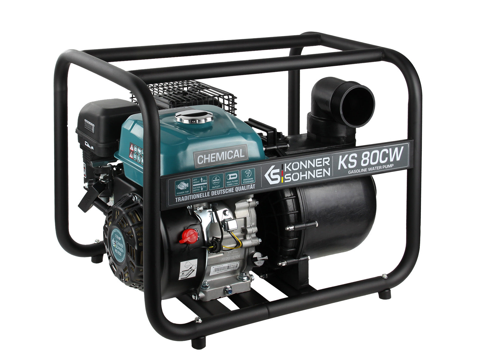Kemisk motorpump KS 80CW