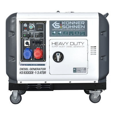 Diesel generator "Könner & Söhnen" KS 9300DE-1/3 ATSR (EURO V)