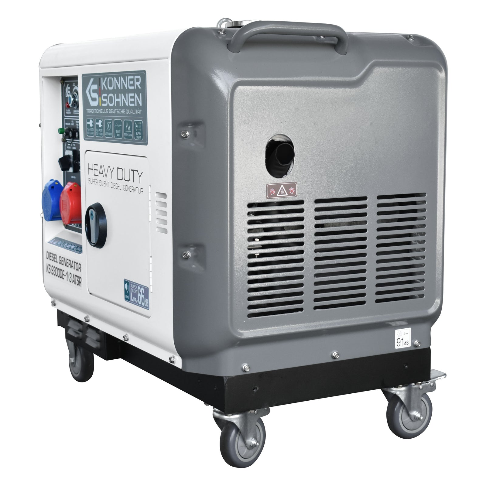 Diesel generator "Könner & Söhnen" KS 9300DE-1/3 ATSR (EURO V)
