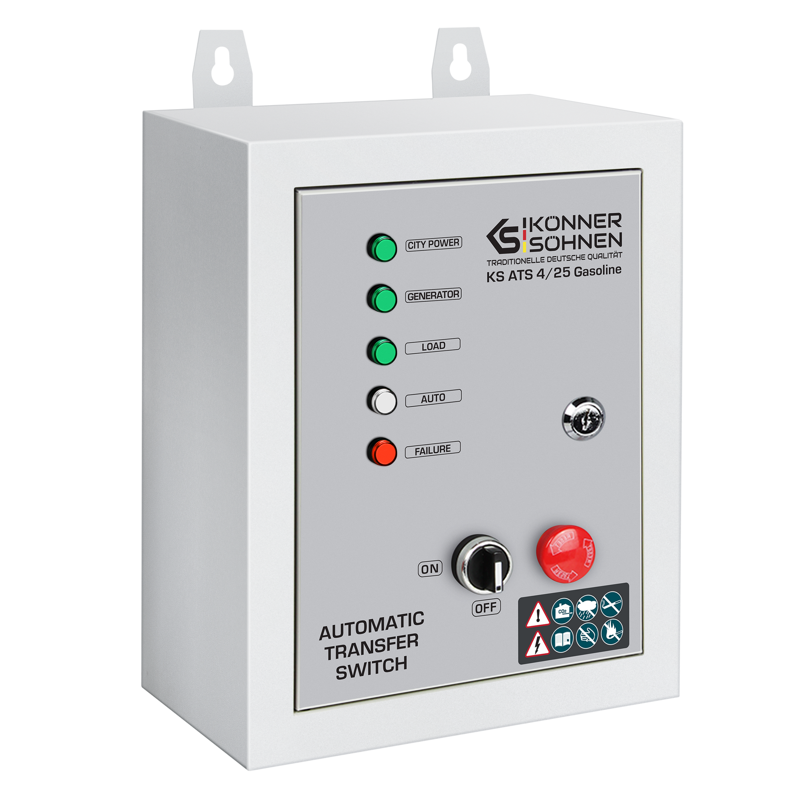 Interruttore di Trasferimento Automatico KS ATS 4/25 Gasoline