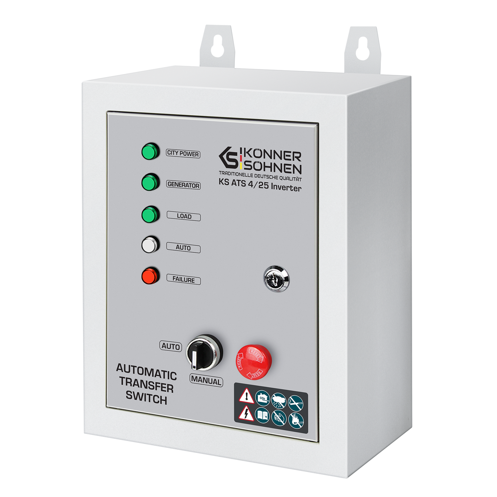 Automatyczny Przełącznik Zasilania KS ATS 4/25 Inverter
