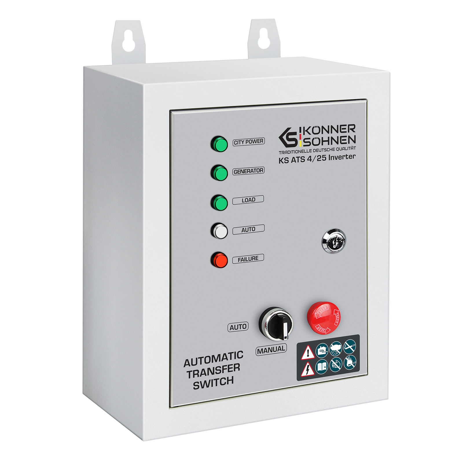 Automatyczny Przełącznik Zasilania KS ATS 4/25 Inverter