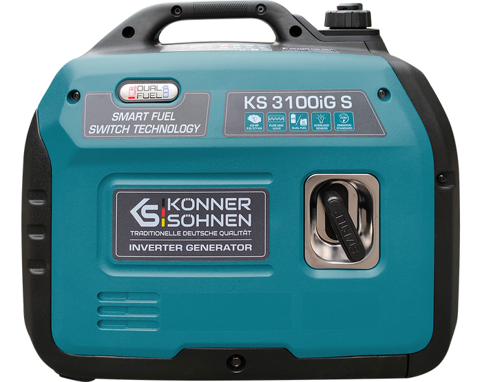 Groupe électrogène à essence-gaz de type inverter KS 3100iG S