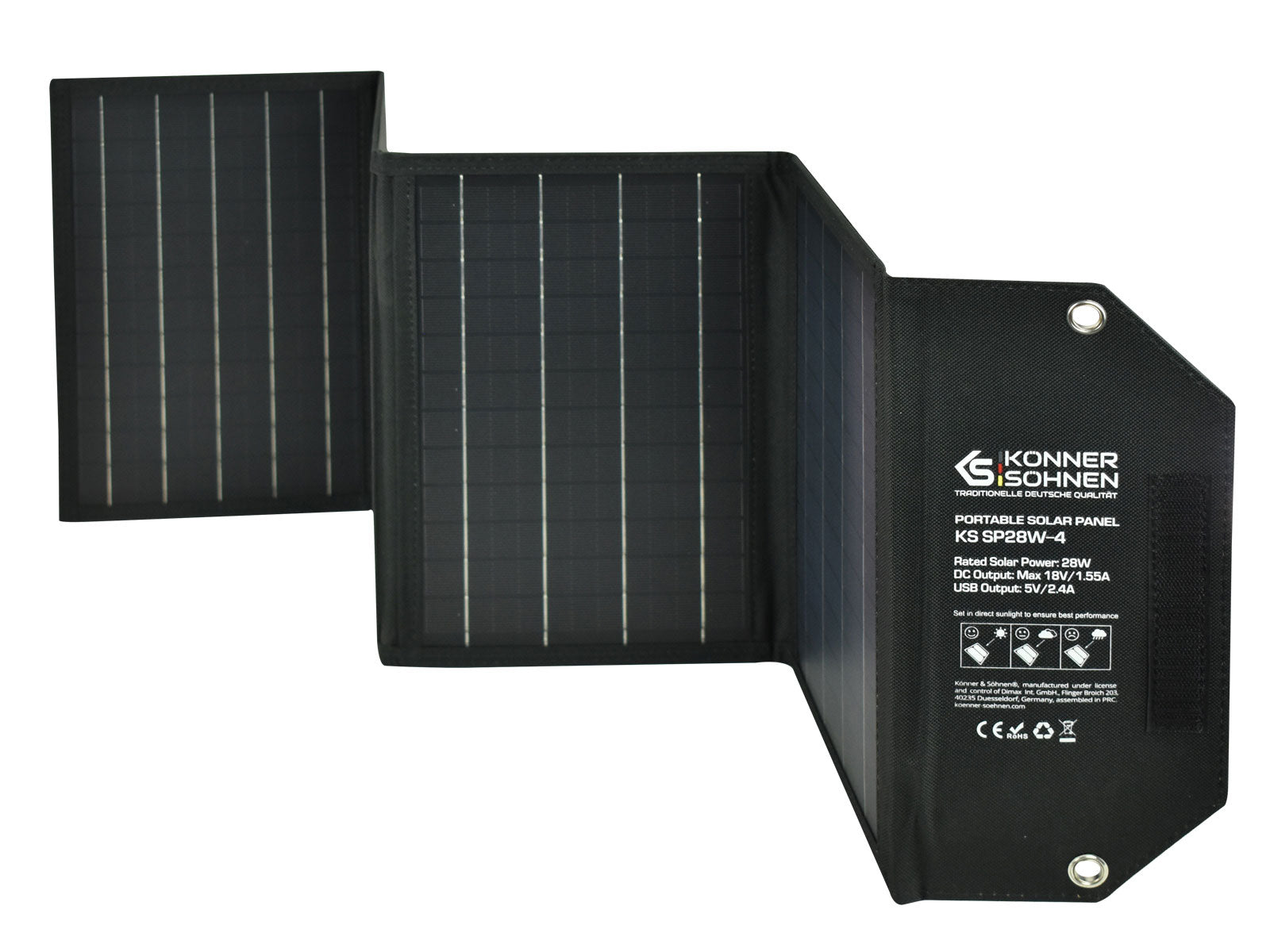 Panneau solaire portable KS SP28W-4